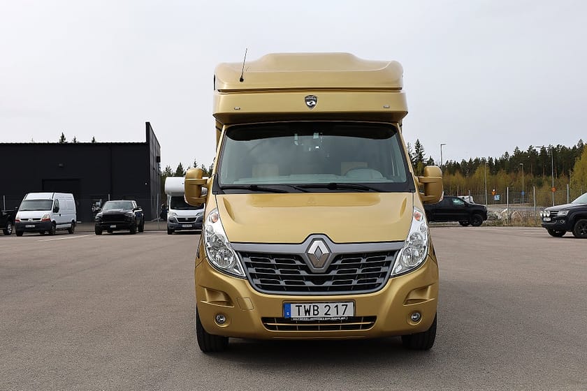 Bild 2 av Renault Trucks Master Chassi 3.5t Hästbil Paragan Excelsion B-kort