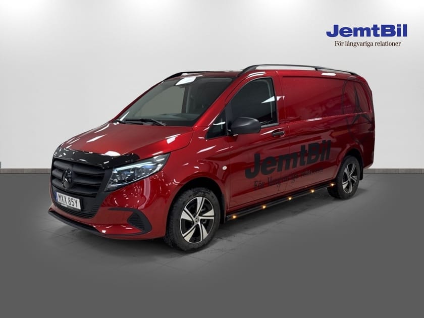Bild 1 av Mercedes-Benz Vito 116 CDI 4x4 3.0t Lång, V-hjul, Sidorör
