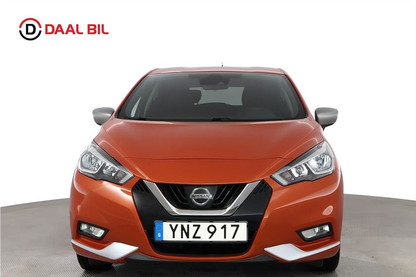 Bild 2 av Nissan Micra 1.0 71HK ACENTA MANUELL BLUETOOTH FARTHÅLLARE