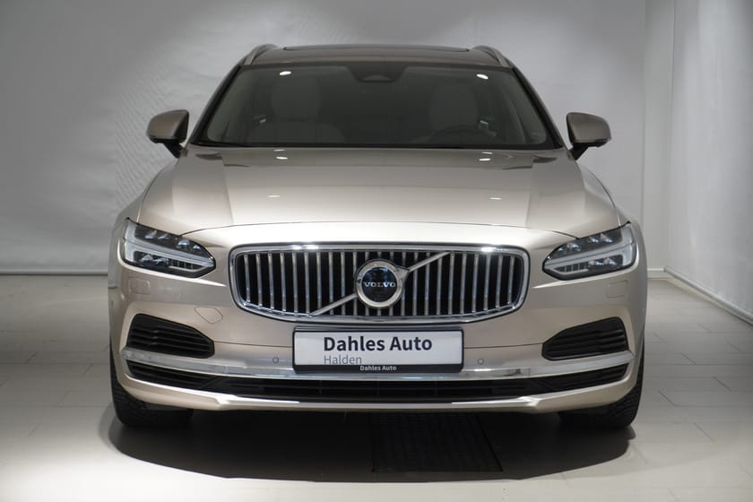 Bilde 2 av Volvo V90 T6 350hk AWD Plus Bright PANORAMA,KROK,SKINN,H&K,360