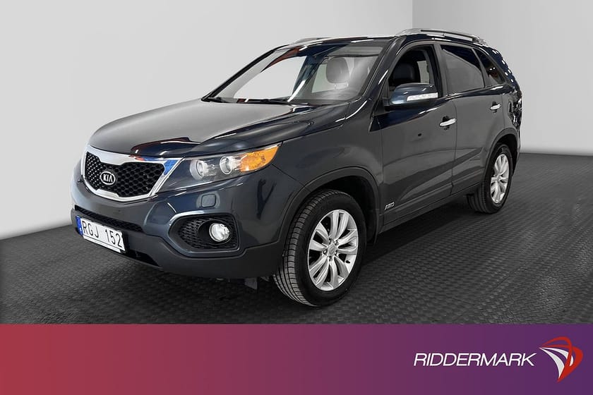 Bild 3 av Kia Sorento 2.2 CRDi 4WD 197hk Skinn Sensorer Välservad