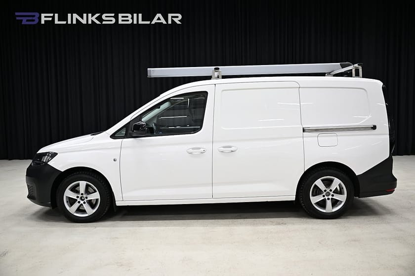 Bild 3 av Volkswagen Caddy Cargo Maxi DSG 122HK Servicebil|Inredd|Dubbeldörr|Sortimo|Pipetube