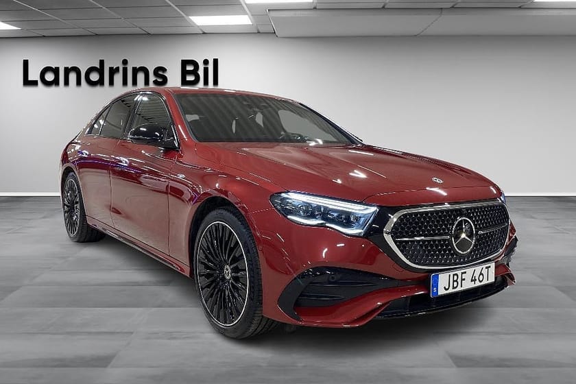 Bild 3 av Mercedes-Benz E 300 d e 4MATIC de AMG Premium Luftfjädring MOMS
