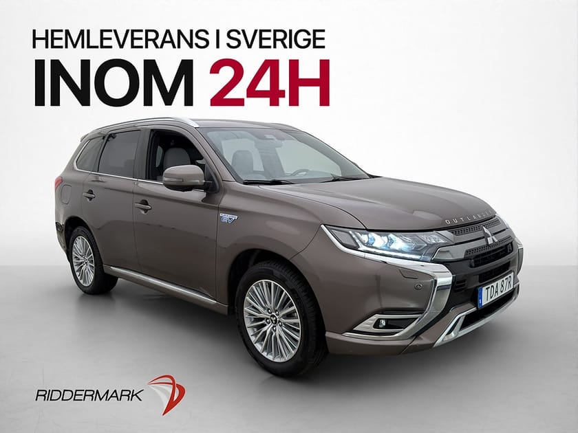 Bild 3 av Mitsubishi Outlander PHEV AWD Business X 360° Skinn Drag
