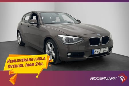 BMW 118d xDrive 118 143hk Sensorer Keyless Farthåll 0.46 l/mil