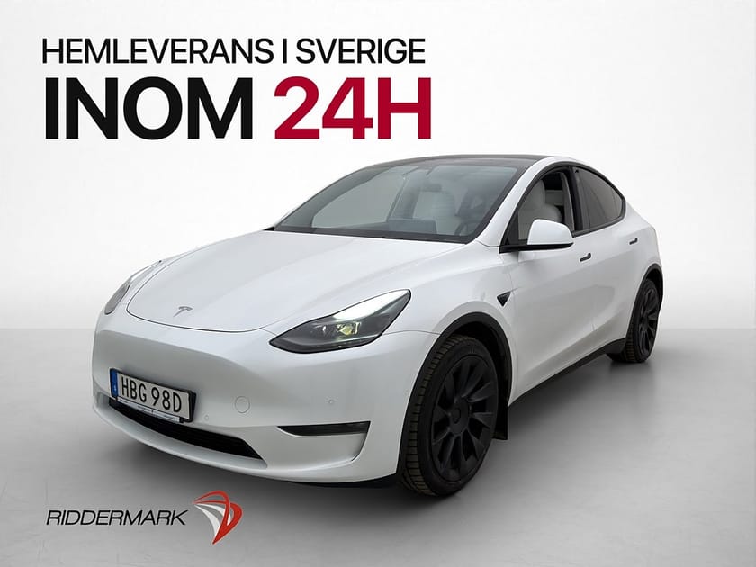 Bild 4 av Tesla Model Y Long Range AWD Ljus interiör Svensksåld