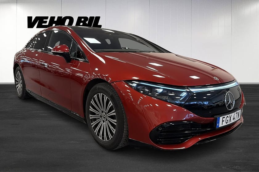 Bild 2 av Mercedes-Benz EQS 450+ Panorama Head up Rattvärme 360 Airmatic