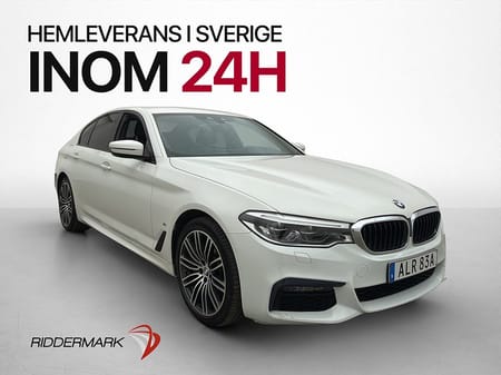 BMW 530e iPerformance Sedan M Sport Cockpit HiFi Kamera Navi Ambient Rattvärme