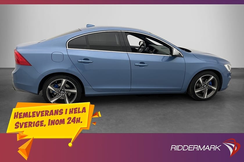 Bild 5 av Volvo S60 T4 180hk R-Design H/K VOC Värmare Skinn P-Sensorer