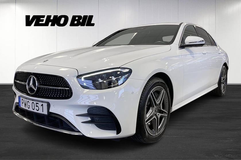 Bild 1 av Mercedes-Benz E 300 de Sedan | AMG Line | Värmare | Avtagbart drag