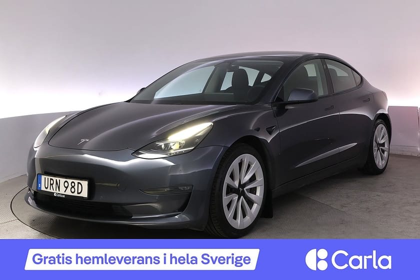 Bild 1 av Tesla Model 3 Long Range AWD Uppg. Autopilot Panorama 19"