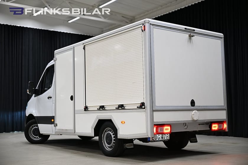 Bild 5 av Mercedes-Benz Sprinter 316 CDI Chassi Servicebil|Påbyggnad|V-Inredd|Solceller|Moms|SeUtr!