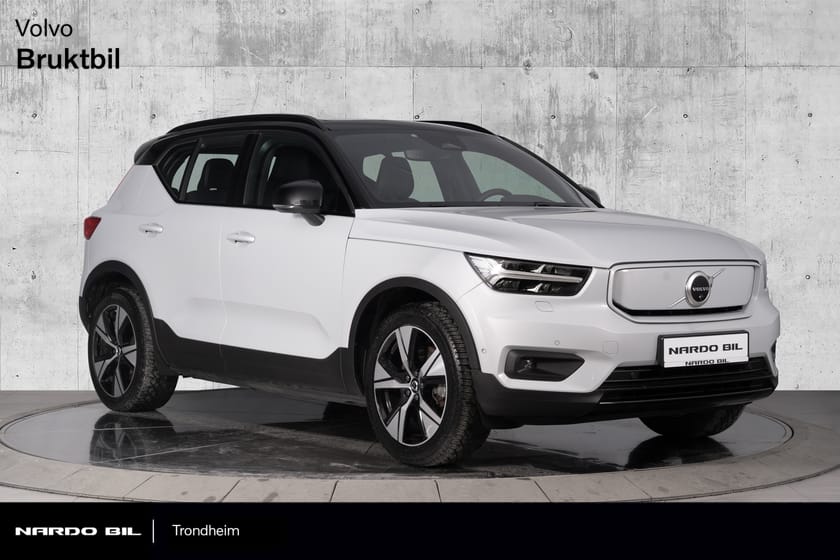 Bilde 1 av Volvo XC40 P8 AWD Recharge Pro 408 hk. Varmepumpe/Harman Kardon/360/Soltak