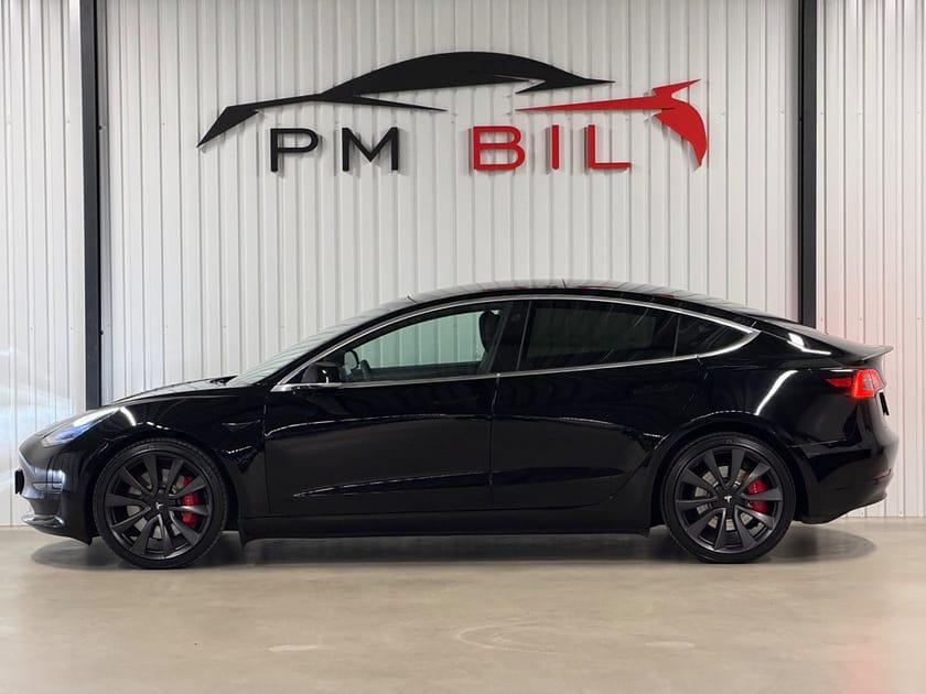Bild 5 av Tesla Model 3 Performance AWD 510hk S&V-Hjul Svensksåld