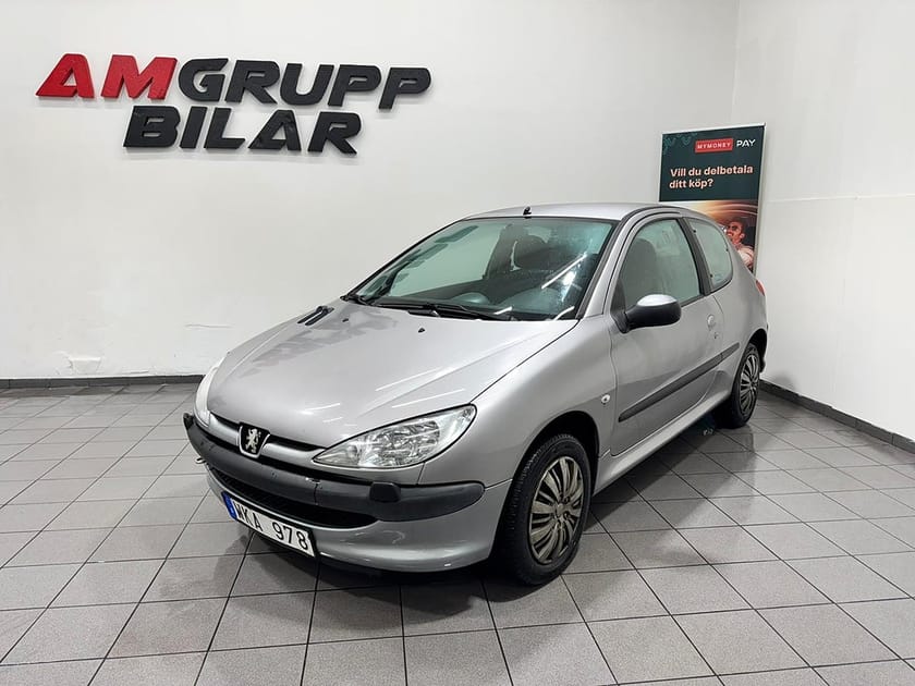 Bild 1 av Peugeot 206 3-dörrar 1.4 X-Line Euro 4 Ny Besiktigad