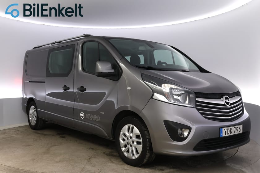 Bild 1 av Opel Vivaro Crew Van 6-sits Drag Värmare B-Kamera 120hk