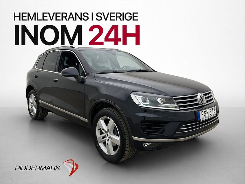 Bild 1 av Volkswagen Touareg V6 TDI 265hk R-Line Pano Värm Elstol Drag