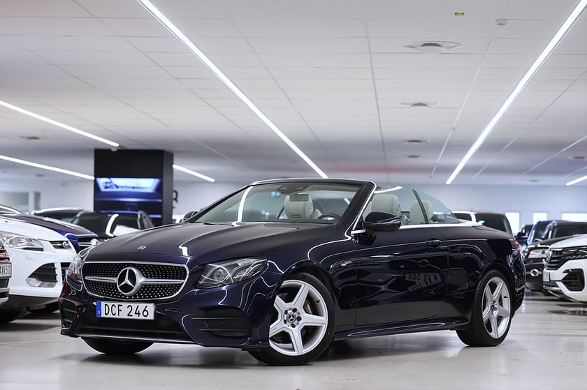 Bild 3 av Mercedes-Benz E 300 Cabriolet 245hk AMG Navi Cockpit B-kamera