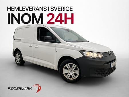 Volkswagen Caddy Cargo Värm PDC Drag V-Inredd CARPLAY Moms