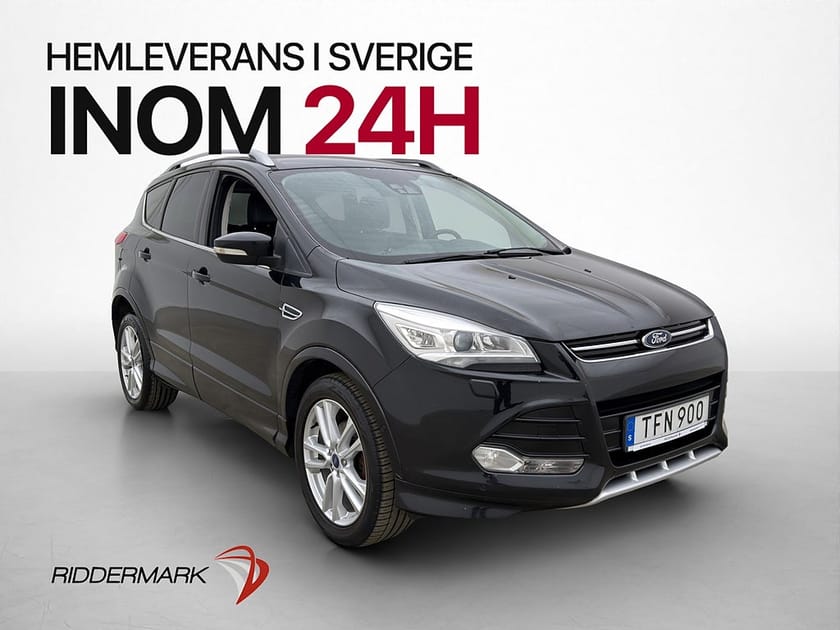 Bild 3 av Ford Kuga 1.6 EcoBoost 150hk Titanium Sony Drag Halvskinn