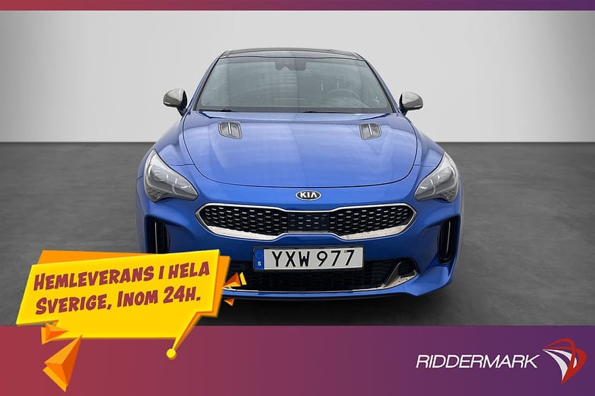 Bild 2 av Kia Stinger GT AWD 3.3 V6 370hk Värmare Pano H/K 360° HUD