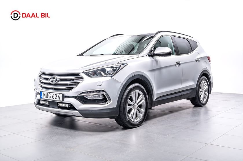Bild 2 av Hyundai Santa Fe 2.2 CRDi 4WD 200HK PREMIUM B-KAM NAVI