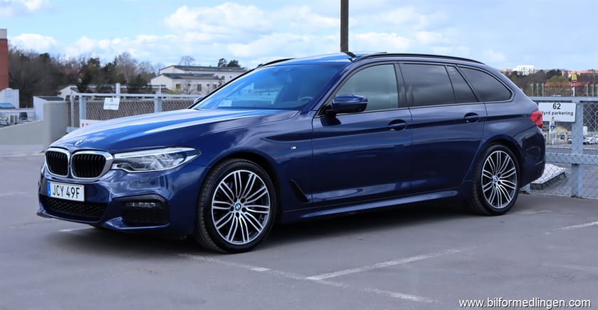 Bild 1 av BMW 530d xDrive Touring 530 265hk M Sport Innovation Pano S/V-hjul