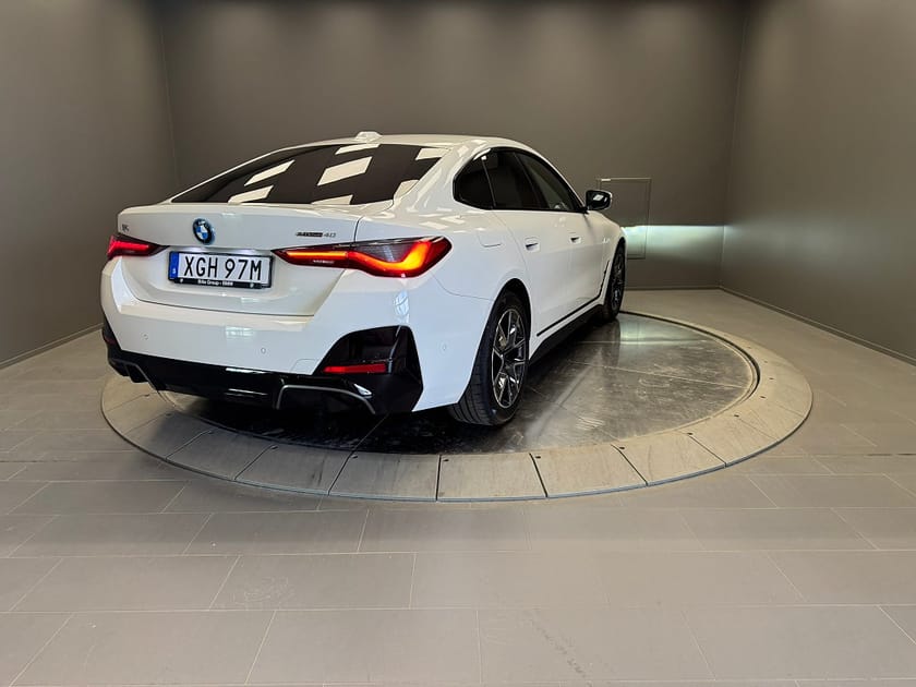 Bild 5 av BMW i4 eDrive40 Gran Coupé Vårkampanj FöretagLeasing 4.913/mån ex moms