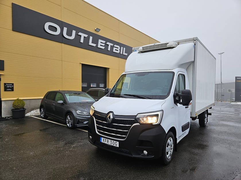 Bild 1 av Renault Master Chassi Cab Skåp 3.5T 2.3 dCi 163hk Kylbil Bakgavellyft MOMS