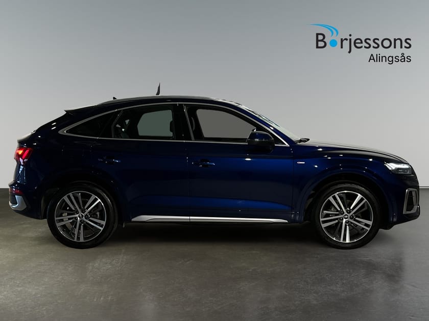 Bild 2 av Audi Q5 Sportback 40 TDI quattro S Line Q S Tronic Alpin & Matrix