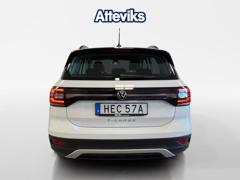 Bild 4 av Volkswagen T-Cross 1.0 TSI 95hk *Side Assist/Digitalt mätarhus*