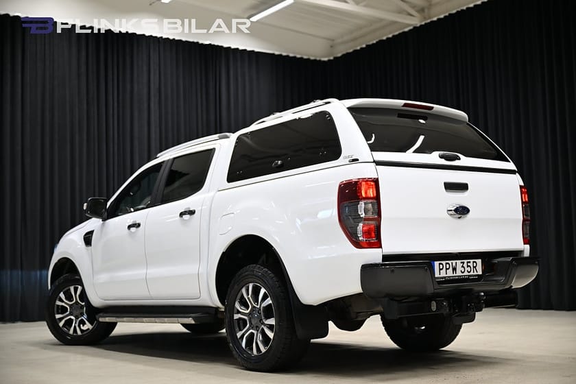 Bild 4 av Ford Ranger Dubbelhytt 213HK Automat|Wildtrack|Kåpa|Drag|Värmare|Moms|SeUtr!!