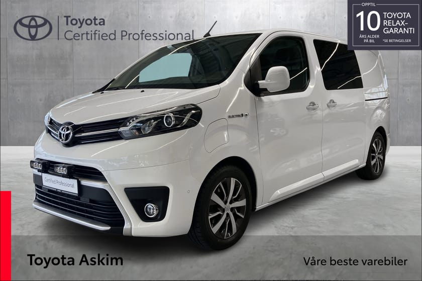 Bilde 1 av Toyota Proace Electric 75kWt, Comfort L1 Medium - Lazer Lys, Innredning
