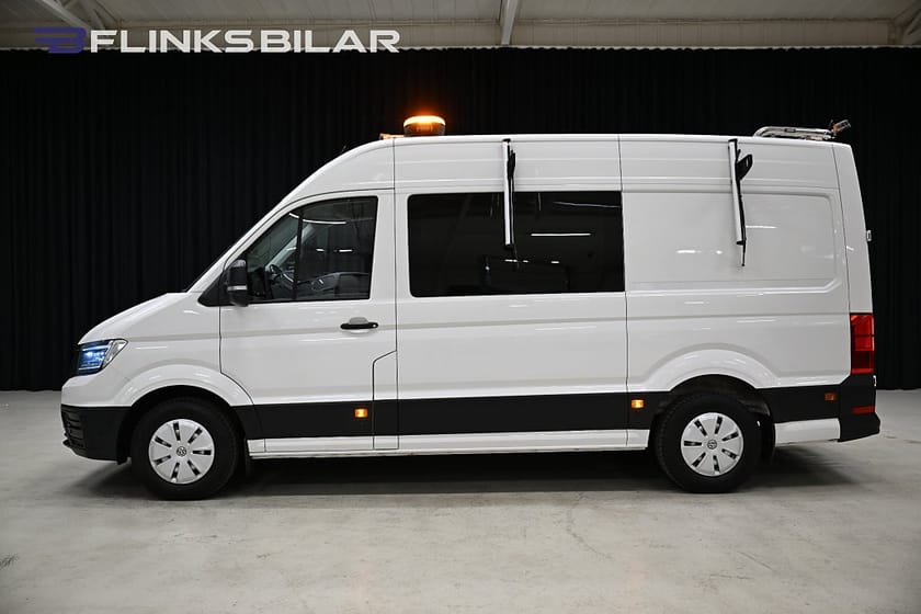 Bild 3 av Volkswagen Crafter 177HK Automat|Servicebil|Dubbelhytt|Inredd|Moms|SeUtr!