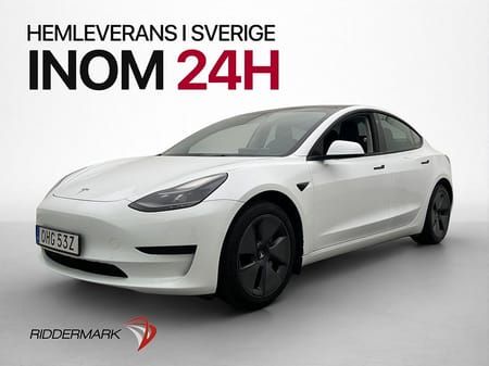 Tesla Model 3 Standard Range Plus Pano Kamera Värmepump