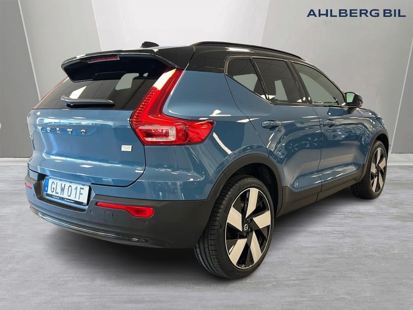 Bild 5 av Volvo XC40 Recharge Twin motor Ultimate⚪️ Dragkrok Halvautomatisk, Pixeltech, Parkeringskamera 360, Google Maps, Apple Carplay