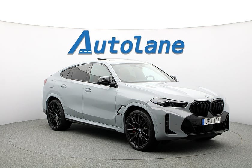 Bild 1 av BMW X6 M60i xDrive 60i M-Sport, H/K, Värmare, 360°, Panorama 530h