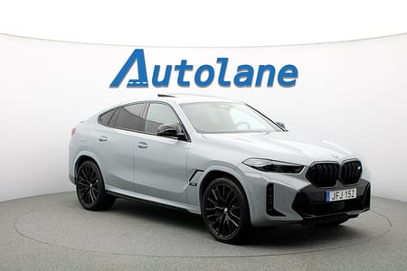 BMW X6 M60i xDrive 60i M-Sport, H/K, Värmare, 360°, Panorama 530h