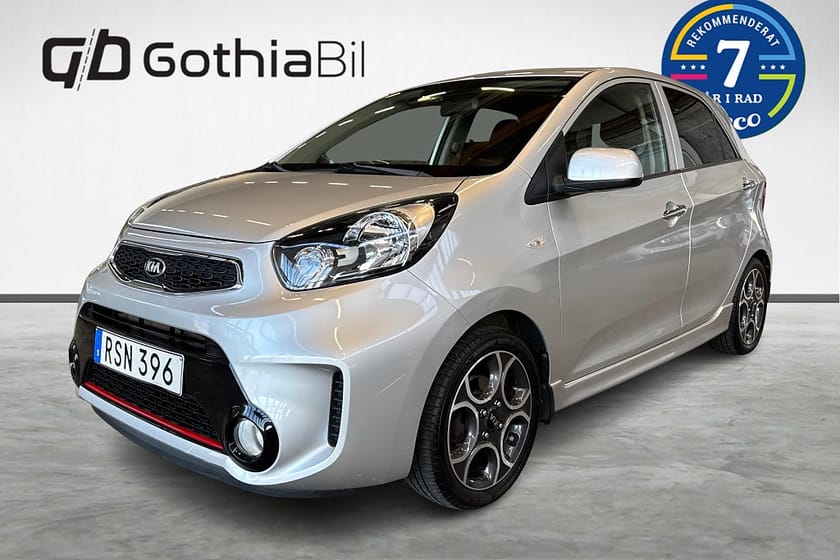 Bild 1 av Kia Picanto 5-dörrar 1.0 MPI Special Edition Farthållare Kamera GPS