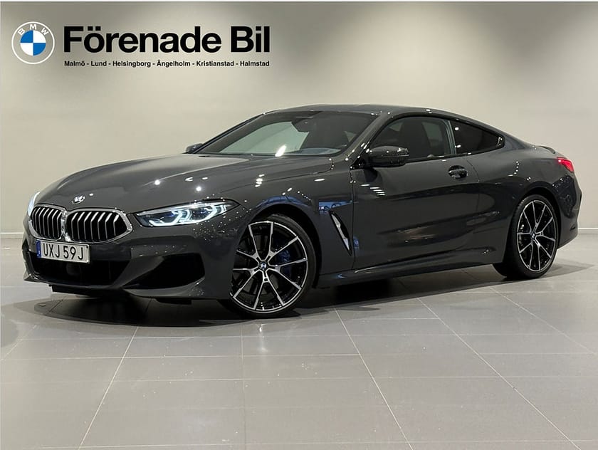 Bild 1 av BMW 840i xDrive Coupé 840 M Sport H/K HeadUp SoftClose Värmare Comfort