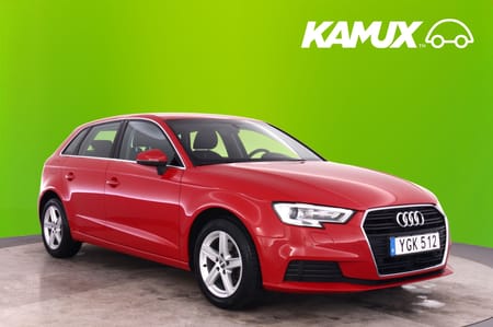 Audi A3 Sportback SB 1.0 TFSI S Tronic 116Hk B-Kam P-Sensor Fram & bak