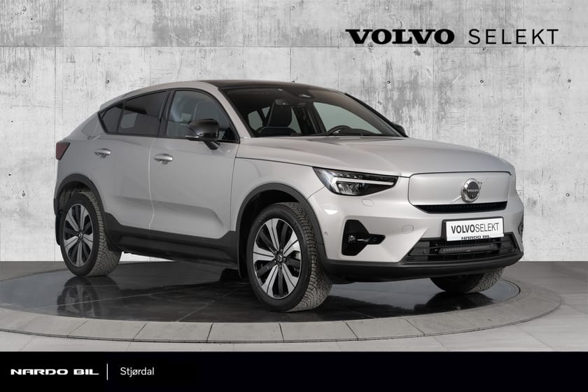 Bilde 1 av Volvo C40 Recharge Twin motor 408 hk Ultimate. Krok/360/Soltak/VOC/Varmepumpe/HK