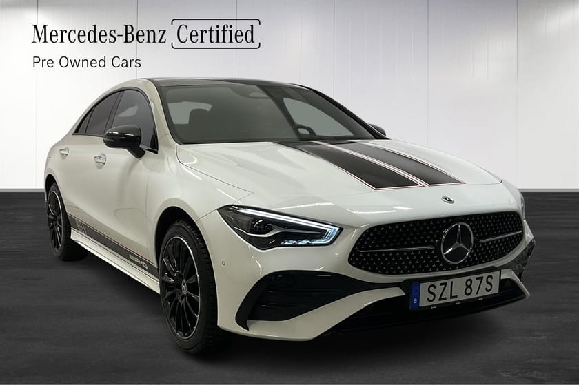 Bild 2 av Mercedes-Benz CLA 250 e AMG / Night / Drag / V-hjul / Premiumpkt