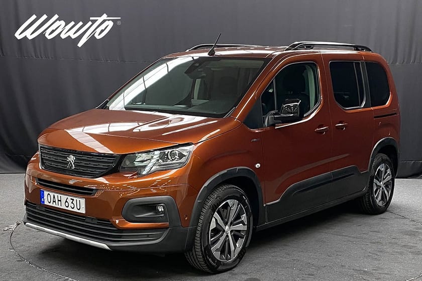 Bild 1 av Peugeot Rifter 1.5 BlueHDi EAT 130HK GT-Line /Drag /B-Kamera