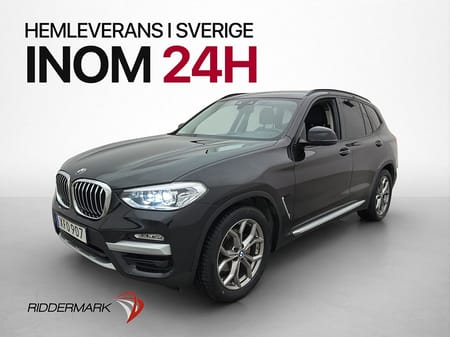 BMW X3 xDrive20d D-Värmare Drag Navi HiFi Halvskinn