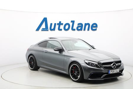 Mercedes-Benz AMG C 63 S Coupé C63 Panorama, Burmester, 360° 510hk