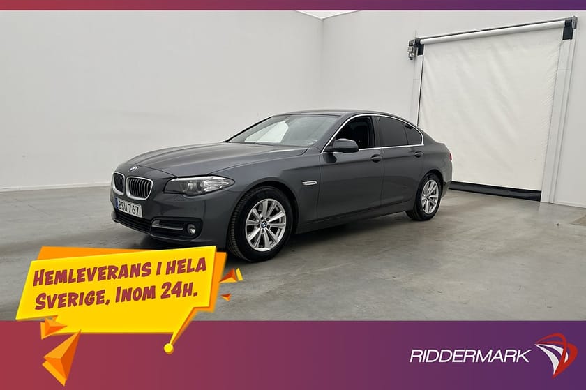 Bild 3 av BMW 520d Sedan 520 Steptronic 190hk Drag P Sensorer Skinn