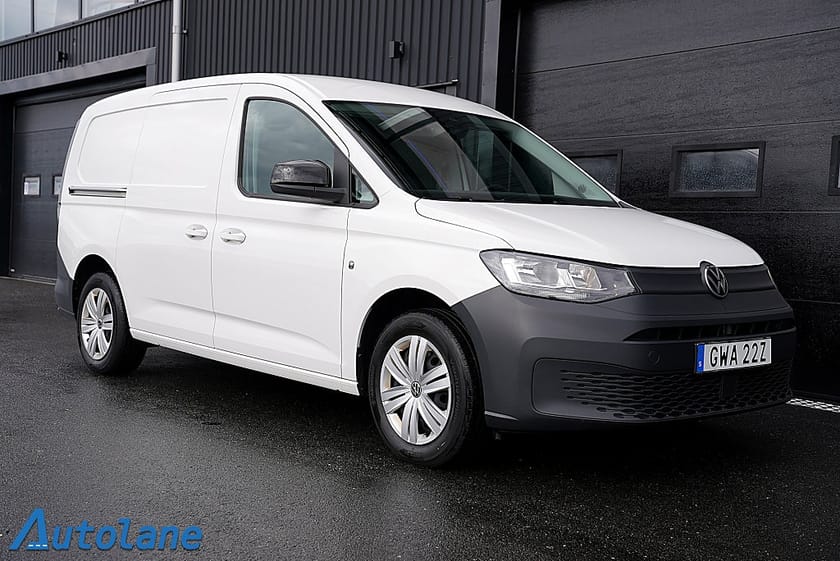 Bild 1 av Volkswagen Caddy Cargo Maxi 2.0 TDI Dragkrok,Värmare,Kamera,Inredning,122hk
