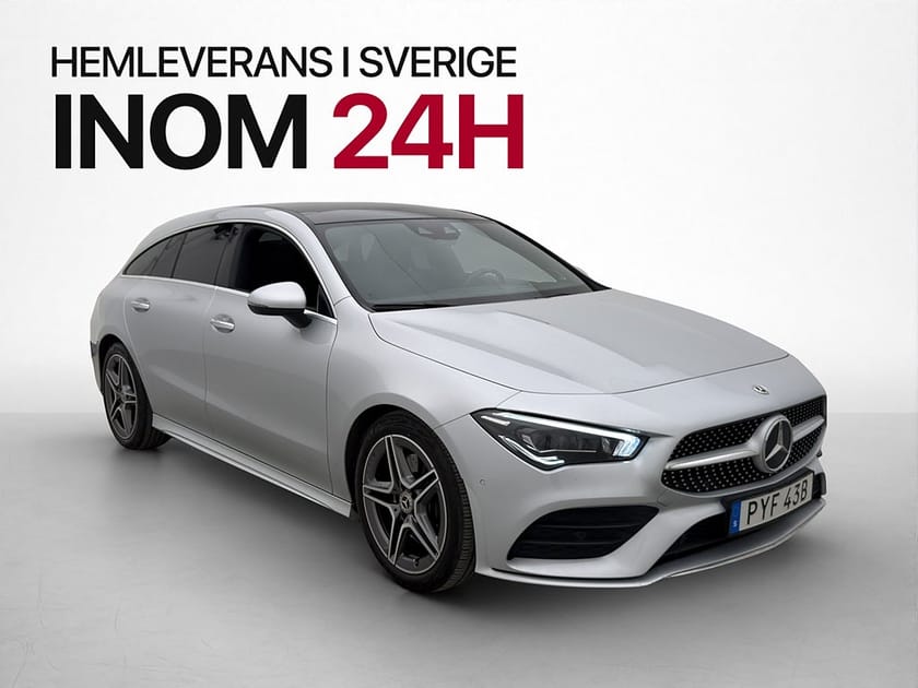 Bild 3 av Mercedes-Benz CLA 200 Shooting Brake SB AMG Pano Burmester Drag Widescreen