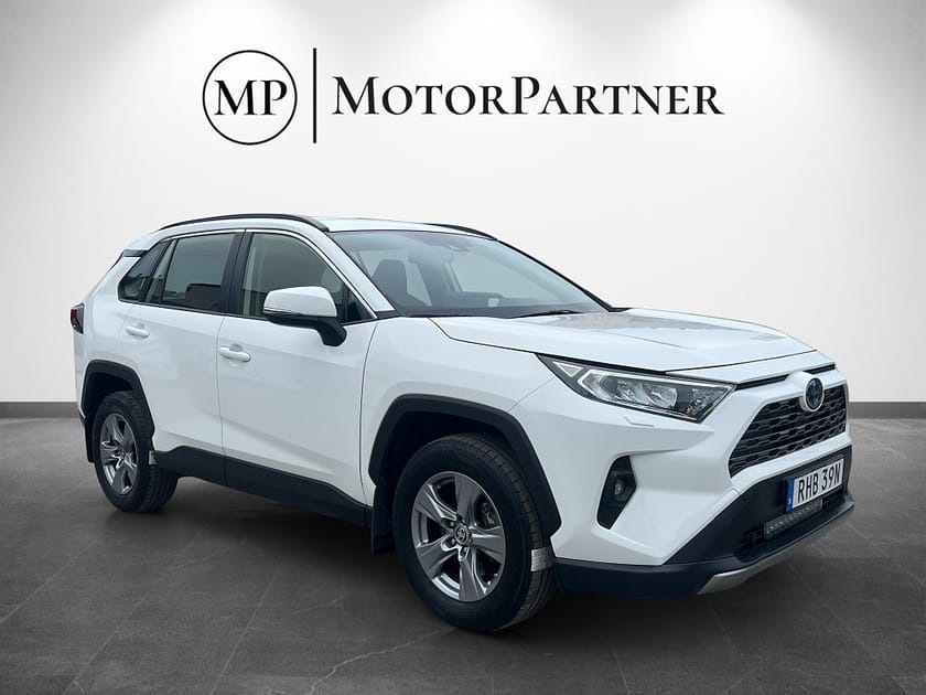 Bild 1 av Toyota RAV4 Hybrid AWD-i AWD E-CVT Active Kamera Motorvärmare MOMS 222hk